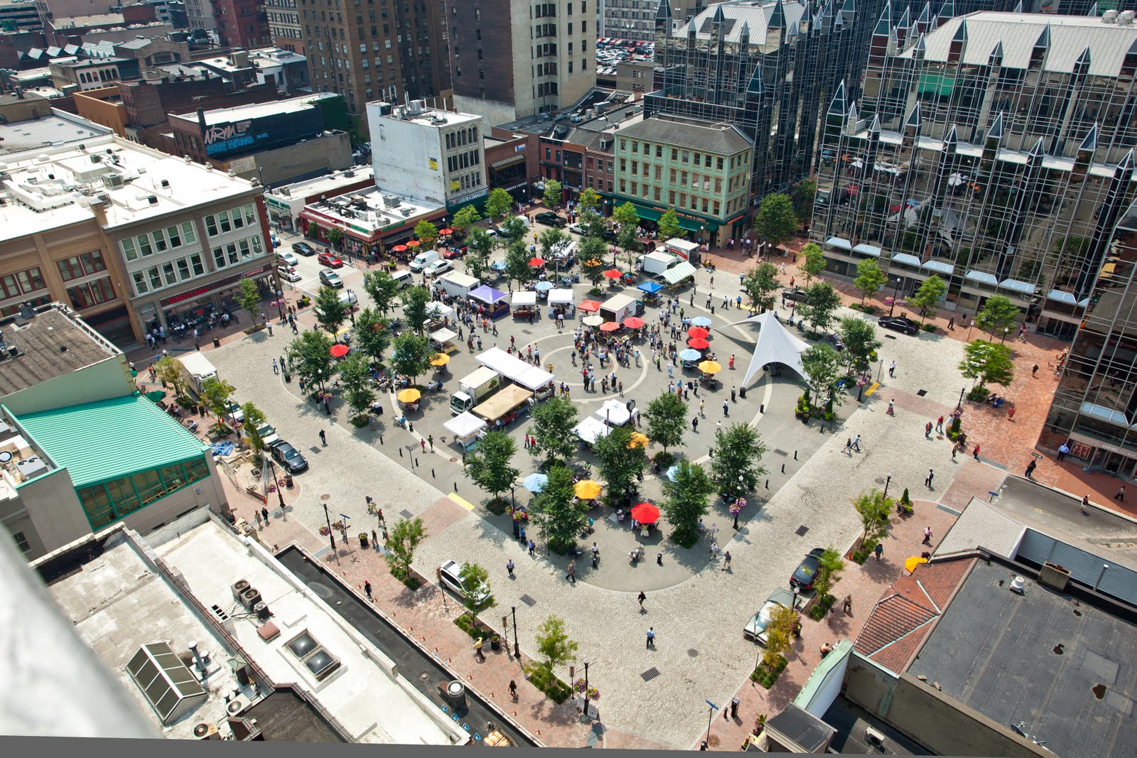 Market Square Pittsburgh August 2011 Market Square Pittsburgh August 2011