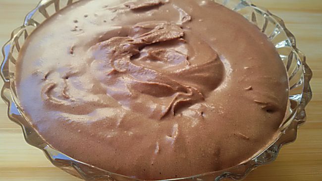Crema fácil de chocolate