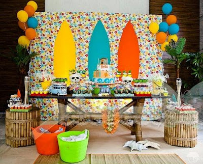 Decoração Infantil Pool Party