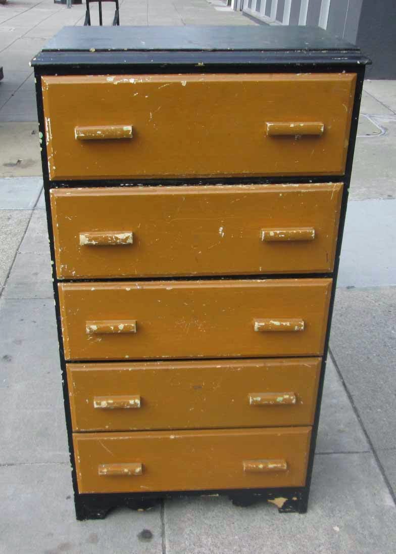 UHURU FURNITURE & COLLECTIBLES SOLD Caramel and Licorice Chest of