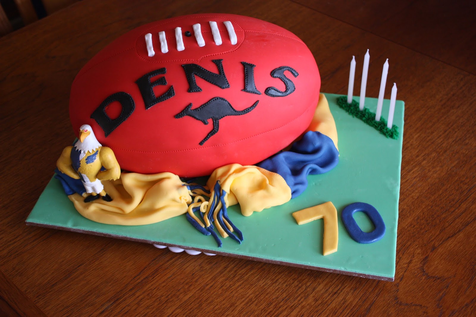 The Flour Bin AFL Birthday Cake