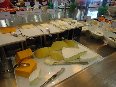 Cheese at Assymetri Restaurant, Raddison Blu Hotel Yas Island Abu Dhabi