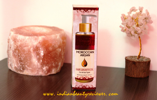 IndianBeautyReviewer:  Morocaan Argan Hair Growth Oil | Review,  Availability, Price in India | IndianBeautyReviewer