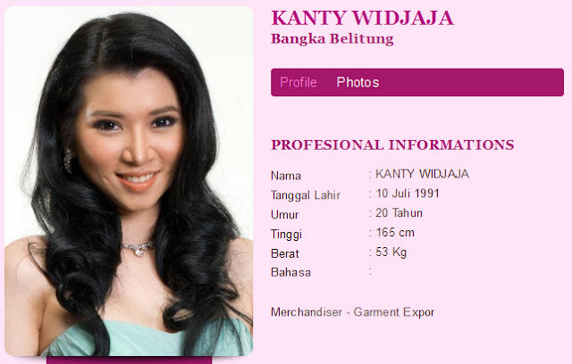 Berikut Foto 33 Finalis Miss Indonesia 2012 ~ Dangstars™