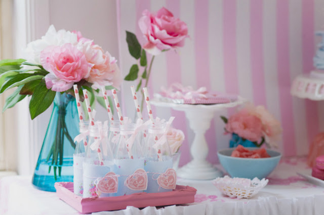 Kara s Party Ideas Romantic Valentine s Day Tea Party  - 67
