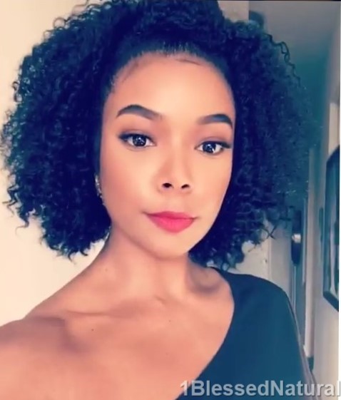 Gabrielle Union Comes Through With The Natural Hair Inspiration