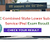 UKPSC Combined State Lower Subordinate Service (Pre) Exam 2017 Result Cut off Marks