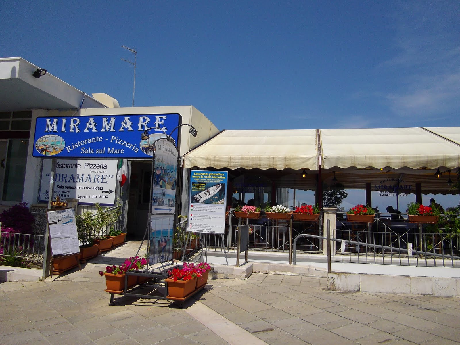 Eating out Restaurant Miramare, Otranto, Italy Life in Luxembourg