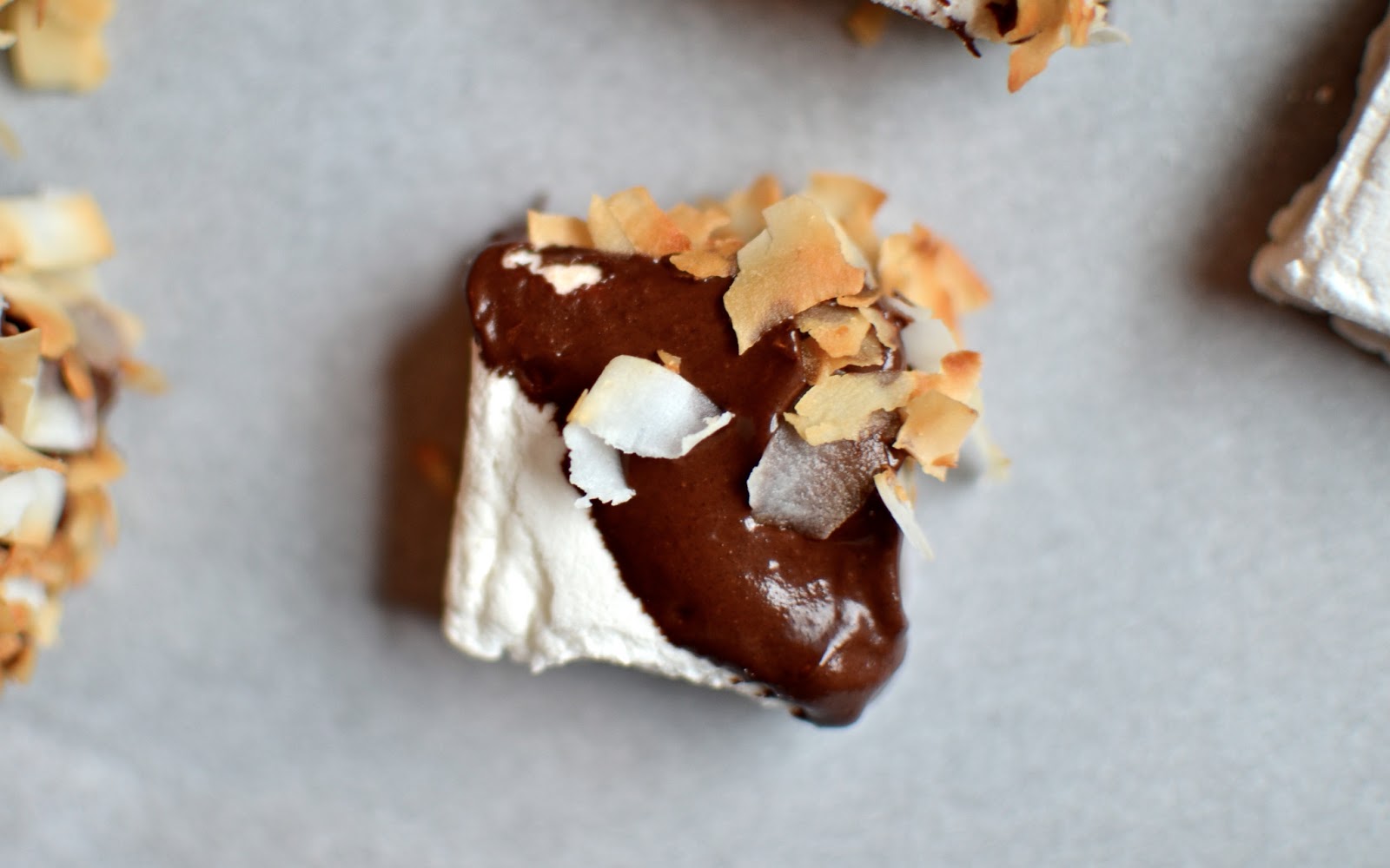 Yammie's Noshery Homemade Chocolate Covered Coconut Marshmallows