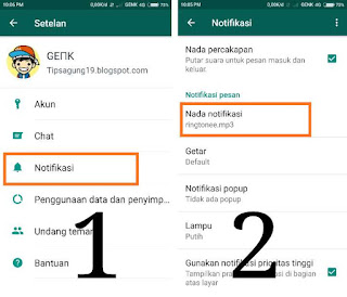 Cara Membedakan Notifikasi Setiap Kontak Whatsapp