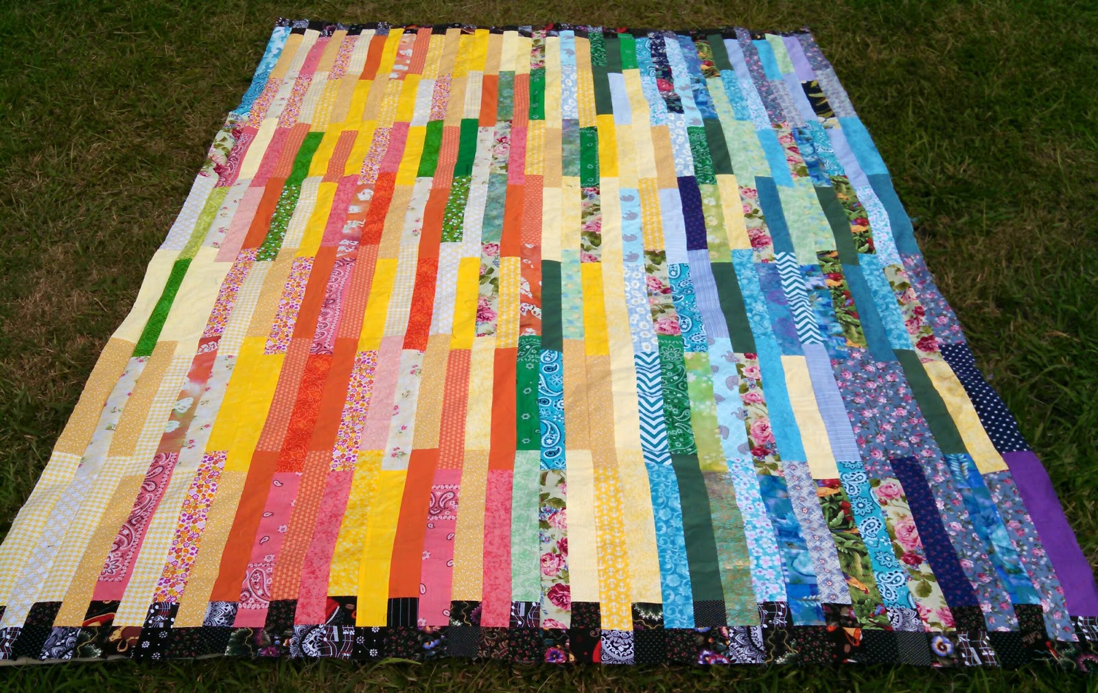 ProsperityStuff Quilts The Summer Weather is in the Quilt!