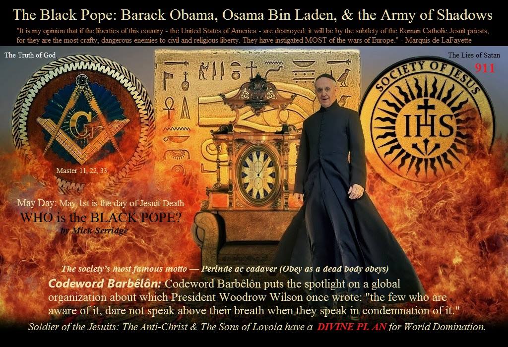 The Jesuit Black Pope and the Sacred ‘Army of Shadows’ The Golden Path