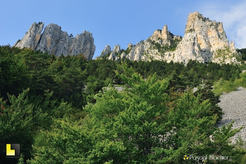 falaises du vercors route de combeau photo Pascal Blachier