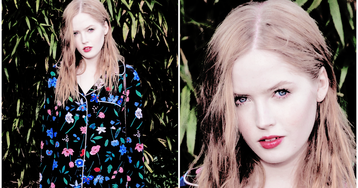 Ellie Bamber || Marcus Lupfer Presentation at London Fashion Week