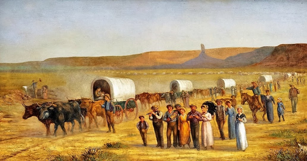 Women in the 19C United States of America Moving West Setting Up House 182427 in Missouri