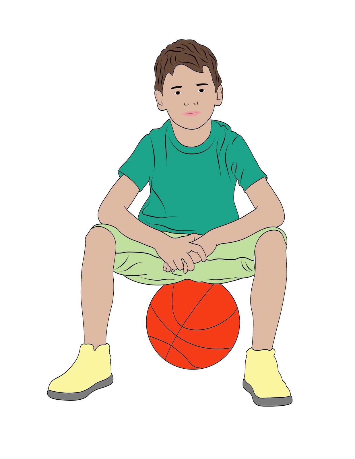 Batang Lalaking Nagbibinata - Adolescent ~ Philippine Clipart FREE