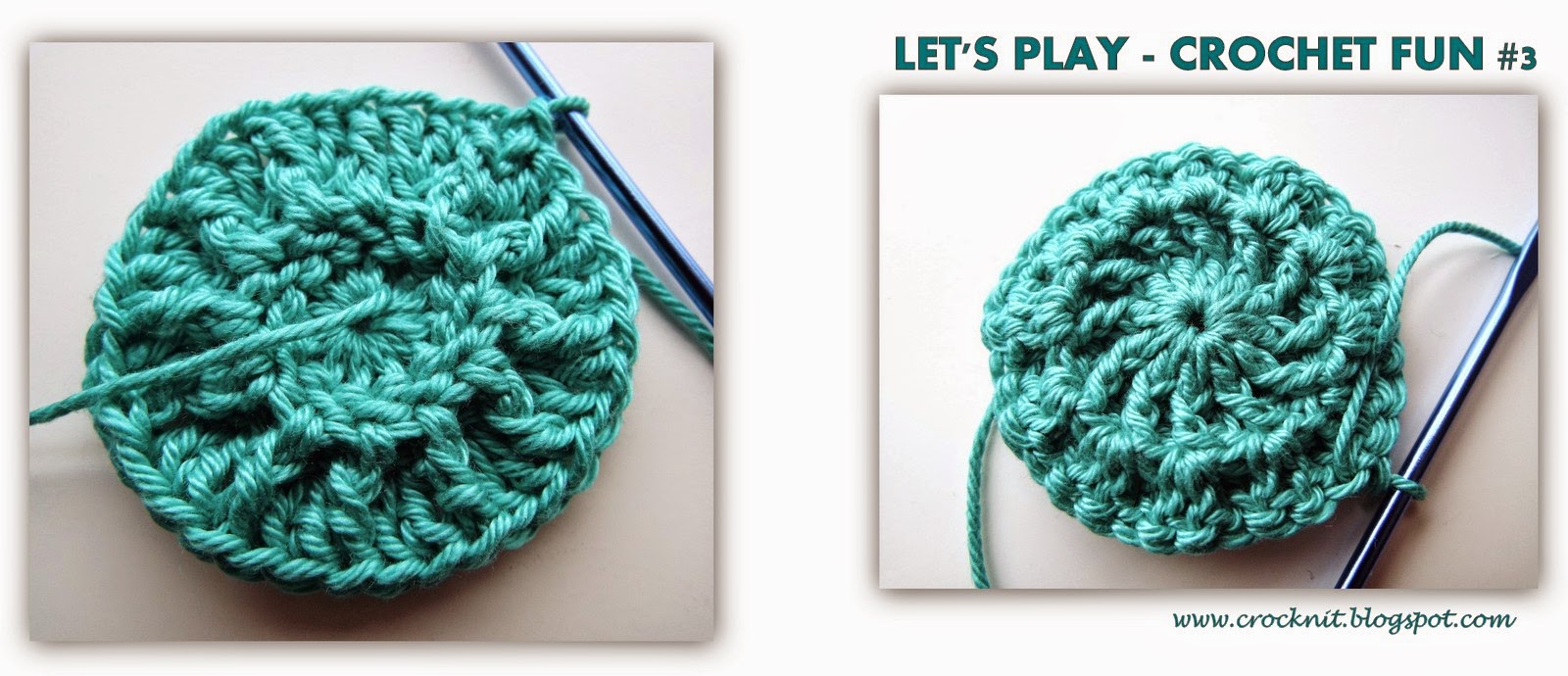 free pattern crochet makeup remover pads
