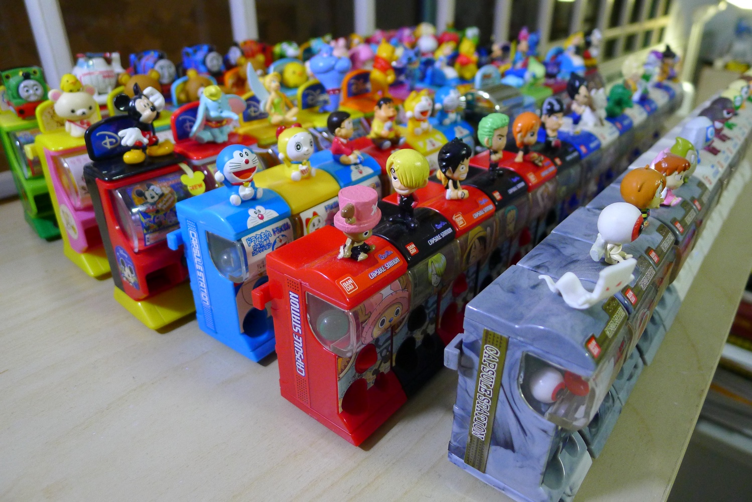 The World of Gashapon Capsule Stations MILKCANANIME