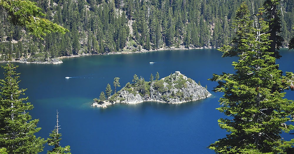 Lake Tahoe jumping into North America's largest Alpine lake!