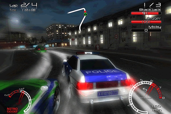 jogos GameHitZone Racers vs Police