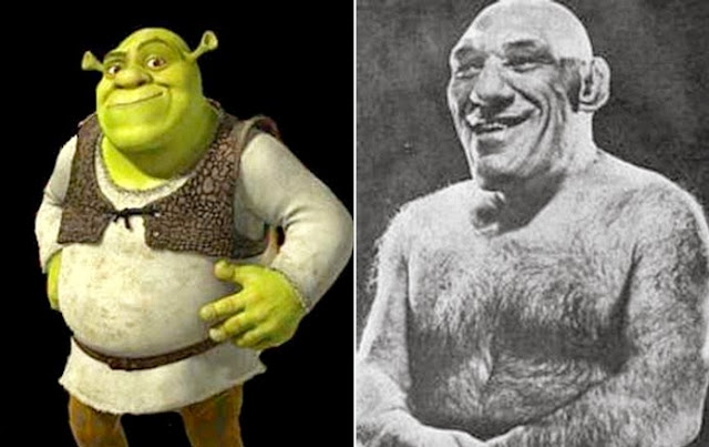 maurice tillet, inspiración de shrek