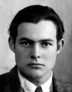Hemingway's passport photo