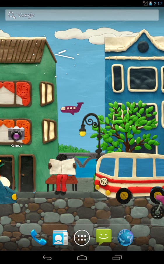 Plasticine town Live wallpaper v1.0.9 Plasticine town Live wallpaper v1.0.9