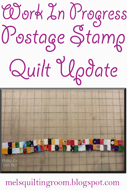 postage stamp quilt