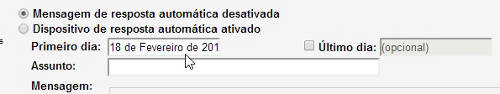 resposta automática no gmail resposta automática no Gmail