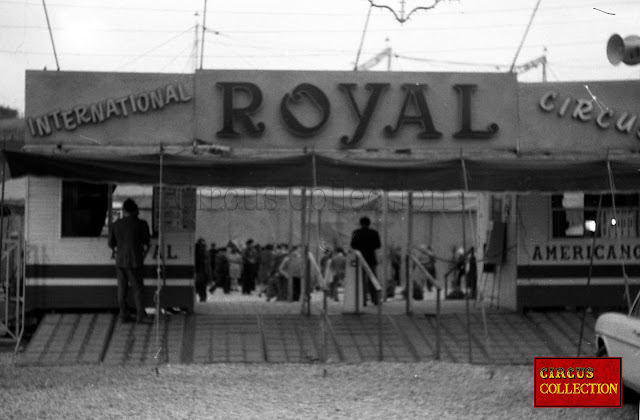 Cirque Royal Canestrelli 1969 Photo Hubert Tièche   Collection Philippe Ros 