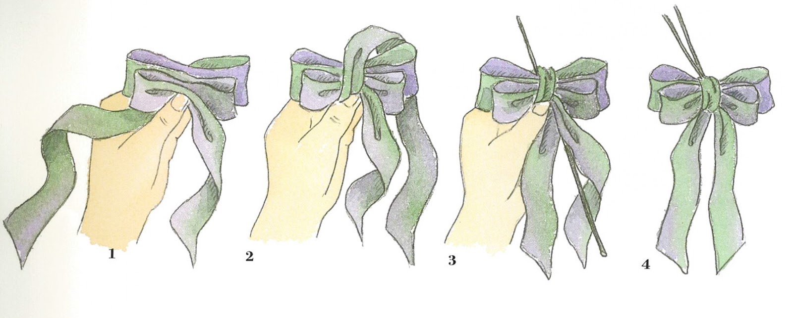 Hjemme hos Mims: Lær at binde en sløjfe til dekorationen