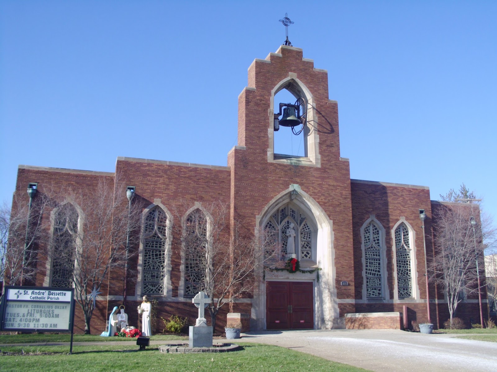 Detroit Church Blog St. André Bessette Parish (St. Francis Xavier Church, Ecorse)