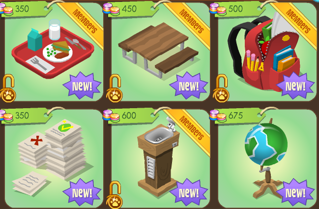 Animal Jam Spirit Blog: Rare Keytar, Schoolhouse Party Items, and New ...
