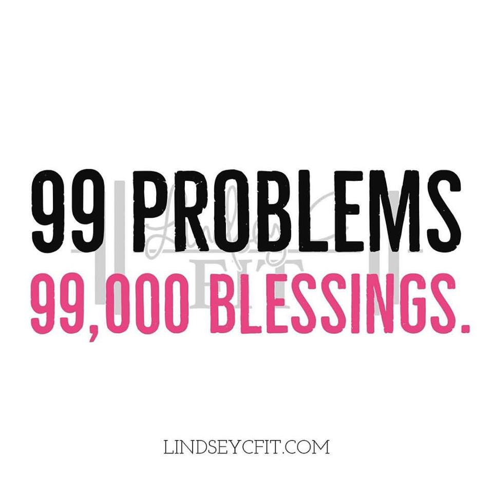 distracting problems distract blessings positive focus let don