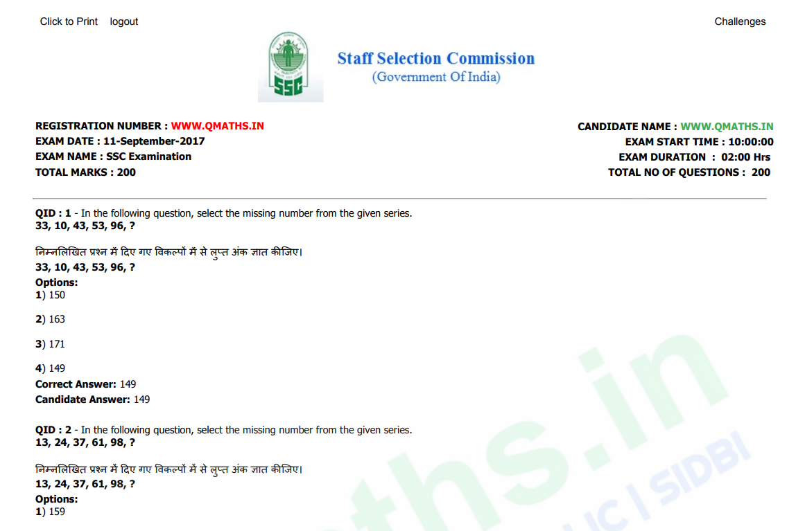 Ssc Practice Sets Pdf