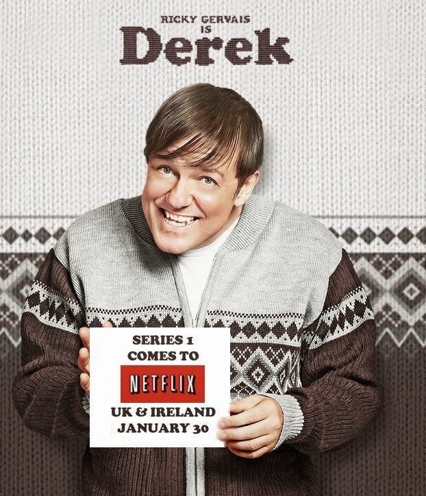 Series 1 of Derek is available to view worldwide on Netflix