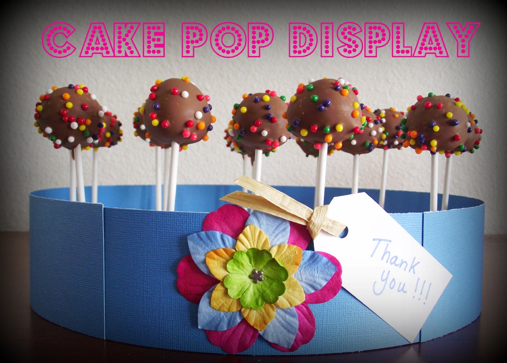 So Domesticated: Cake Pop Display Stand... So Domesticated Cake Pop Display Stand