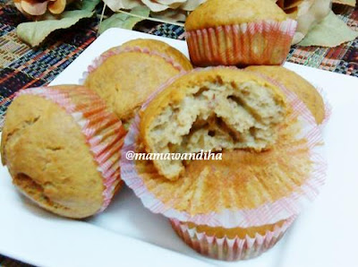 Dari Dapur MaDiHaA: Muffin Pisang Mudah