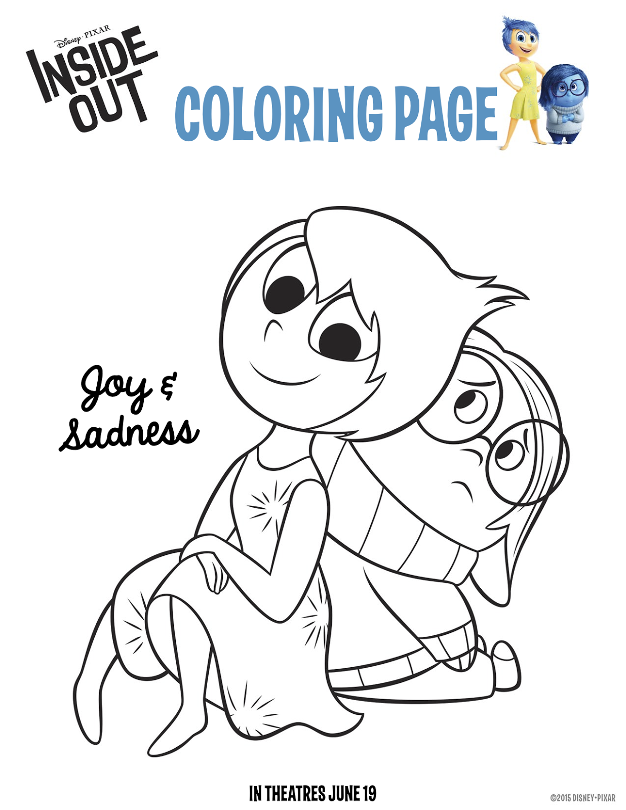 Disney Sisters: Inside Out Movie Quotes and Activity Pages ...