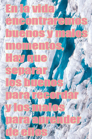 En la vida encontraremos buenos y malos momentos, Hay que separar los buenos para recordar y los malos para aprender de ellos En la vida encontraremos buenos y malos momentos, Hay que separar los buenos para recordar y los malos para aprender de ellos