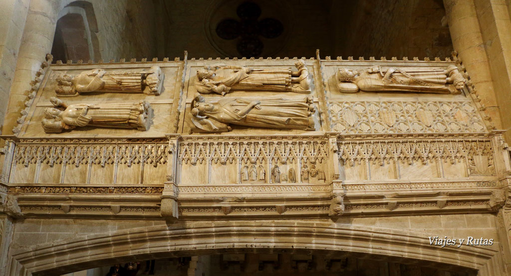 Panteón real de la iglesia del Monasterio de Santa María de Poblet, Tarragona