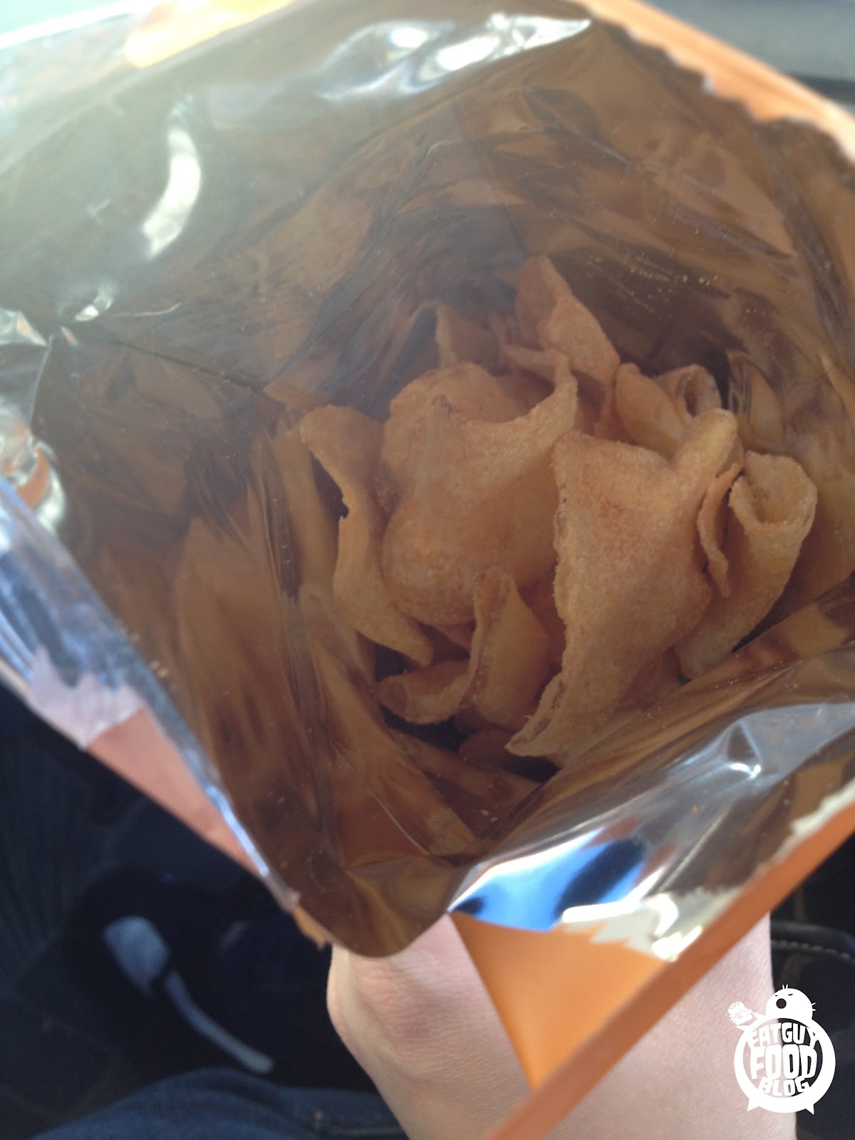 FATGUYFOODBLOG INTO THE DEEP Deep River Aged Cheddar & Horseradish Chips