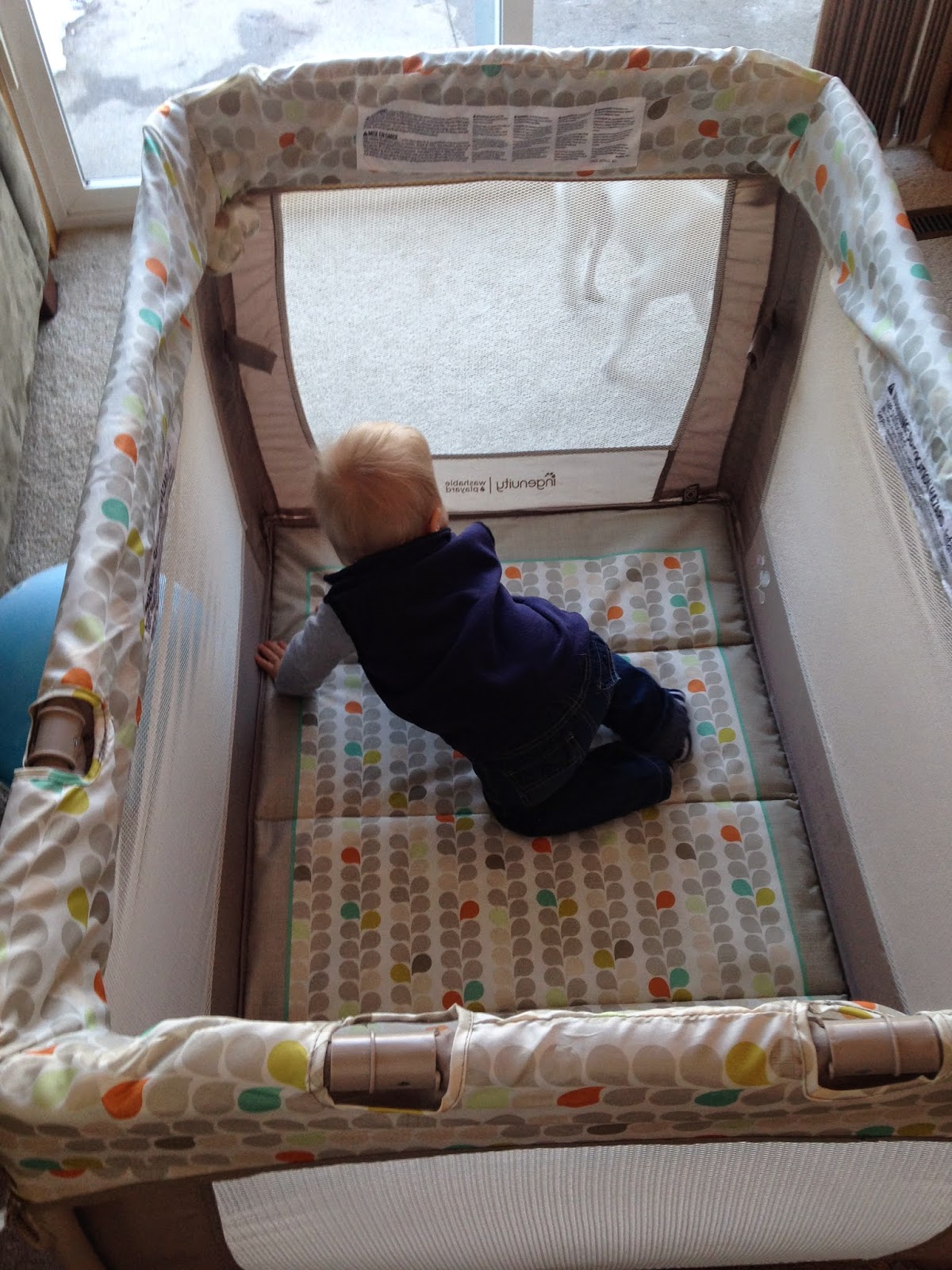 Mommy's First Year Perfect Timing... Ingenuity Washable Playard with