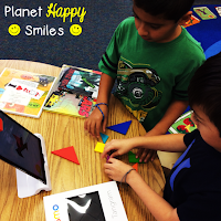 Planet Happy Smiles, Osmo Learning System, Tangrams