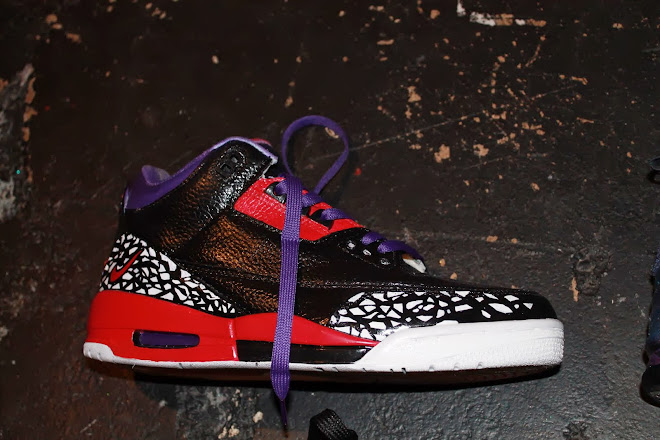 CUSTOM3REPS: Bordeaux custom jordans