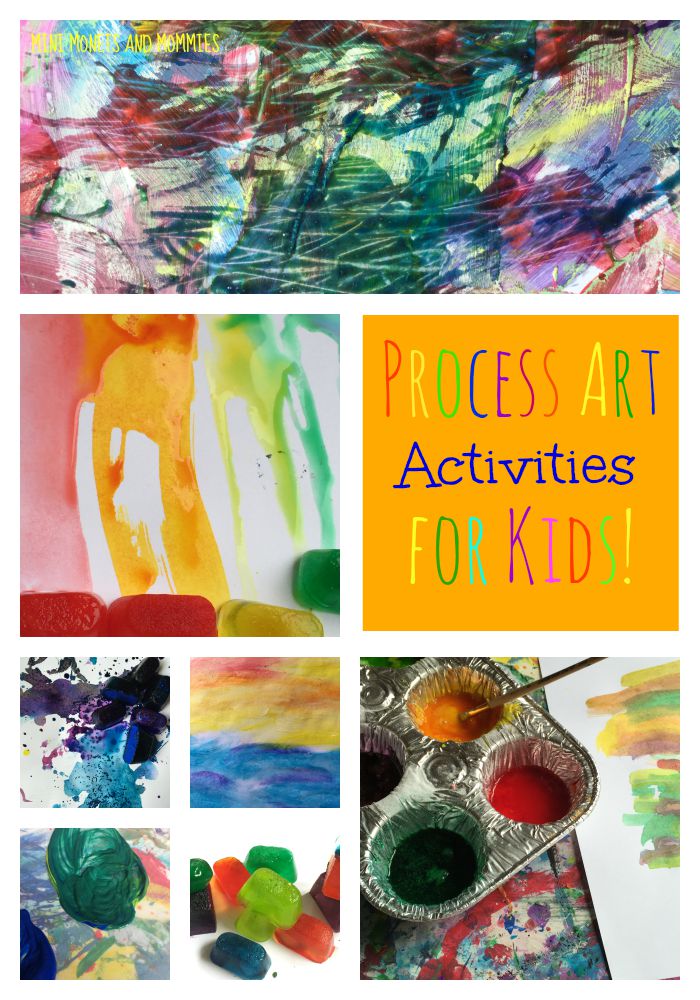 Mini Monets and Mommies: 12 Must-Do Process Art Activities for Kids