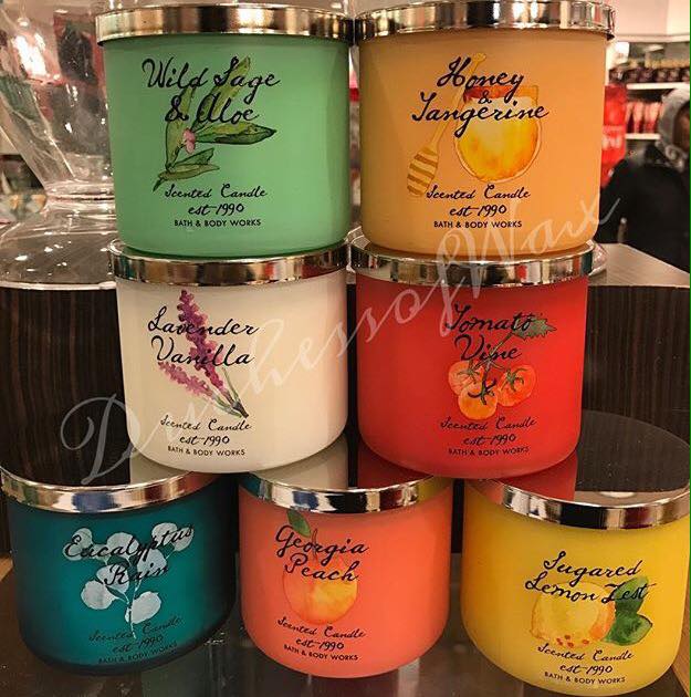 Life...Inside the Page Bath & Body Works Spring 2017 Test Candle