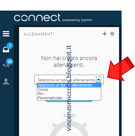 ALLENAMENTI GARMIN CONNECT SCARICA