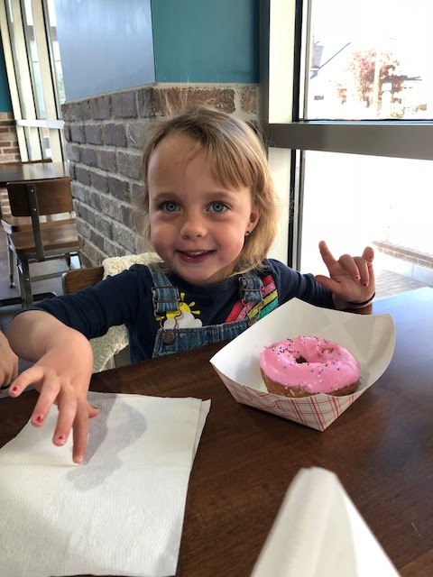 toddlers love donuts