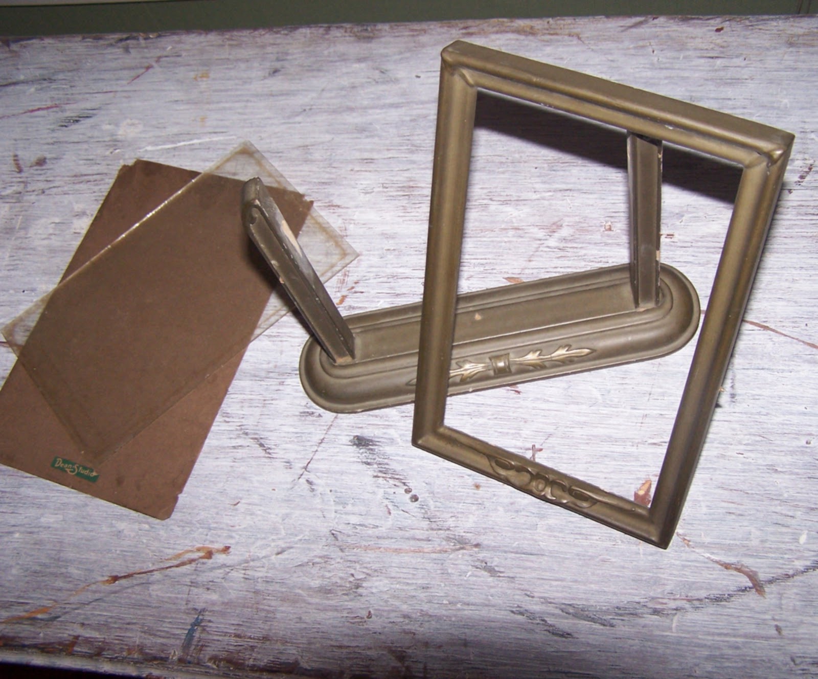 MuchADo About Some Things Antique Photo Frame Repair and Update